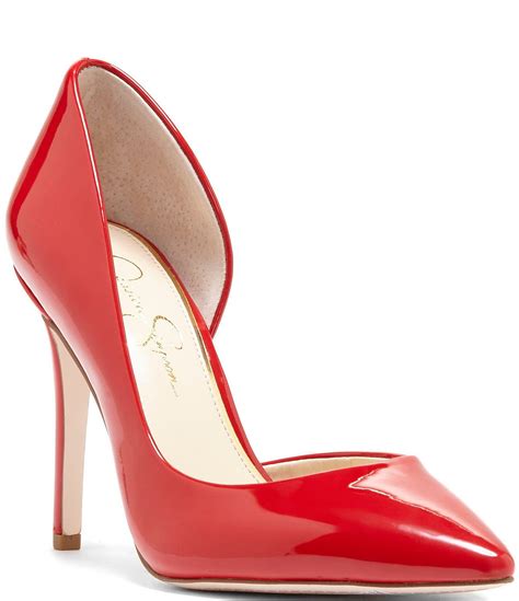 jessica simpson pumps red